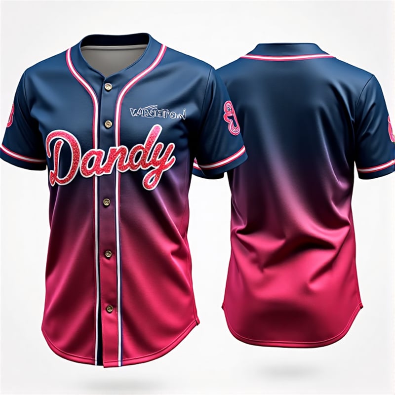 Factory Price Custom Baseball Jersey Breathable Mesh Button-Up Uniform with Your Logo Available in Youth & Adult Sizes