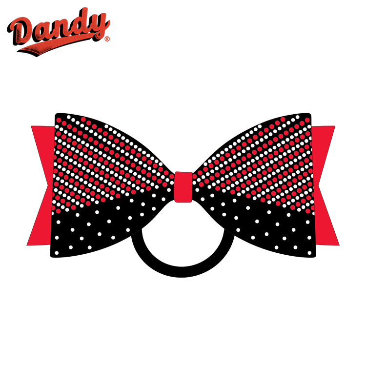 Fast Delivery Cheer Bows – Elastic Hair Ribbon, Popular Choice for Dance and Cheer Teams