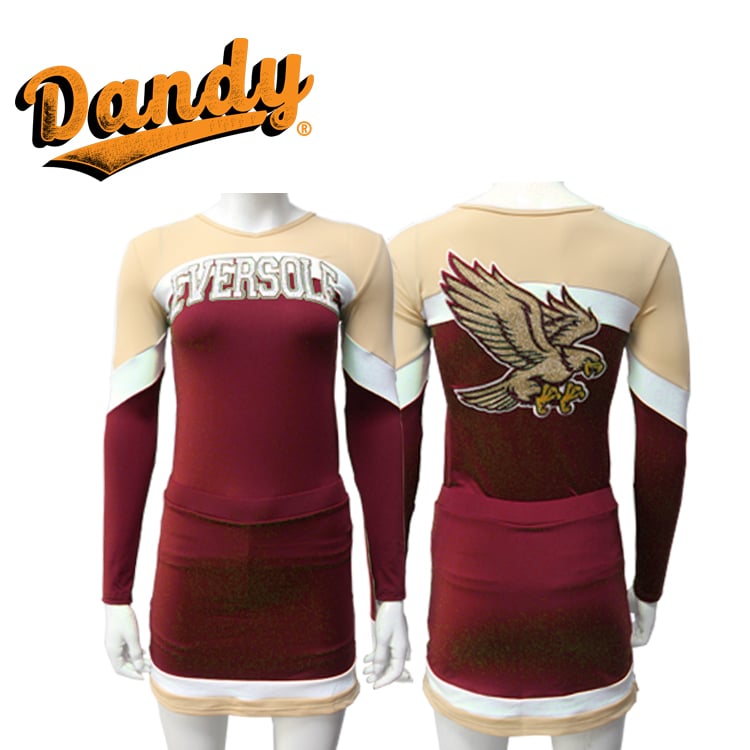 Design Your Own Cheerleading Uniform Shiny Crystals Custom Mystique Cheerleading Costume