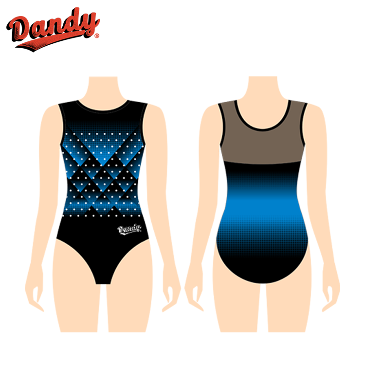 Customizable Gymnastics Training Suit Perfect Curves Add Brilliance to Your Team