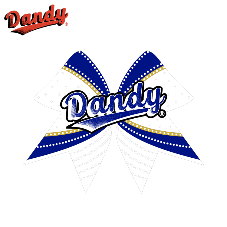 Shine Bright with Sparkly Cheer Bow – Elastic Hair Ribbon for Teams