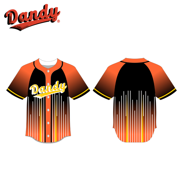 Superior Quality Baseball Jersey with Button Unisex Youth Adult Size Custom You Logo