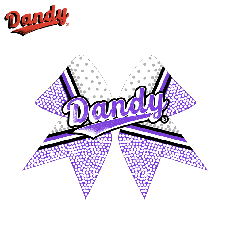 Youth Cheer Glitter Bow – Perfect Accessory for Dance & Cheer Practice