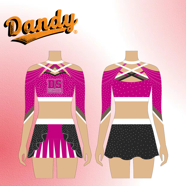 Custom Made Cheerleading Uniforms – Free Mockup, Low MOQ & Fast Production