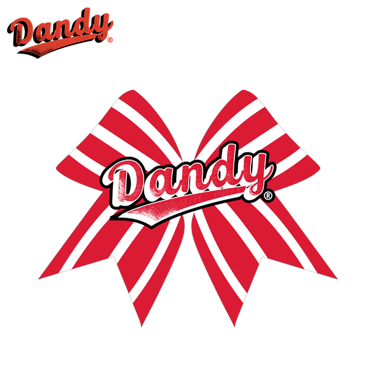 Luxury Custom Cheer Bow – Sparkly Glitter Hair Ribbon with Elastic Band, Rhinestone Decoration for Stage & Competition Use