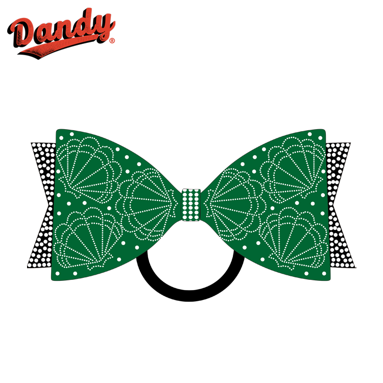 Popular Cheer Bow – Hair Ribbon with Rhinestones, Limited Stock, Perfect for Stage Performances