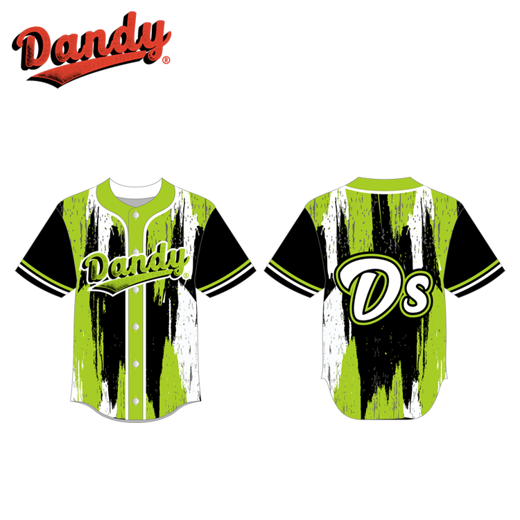 Hot Selling Unisex Cheer Baseball Jersey with Your logo Name