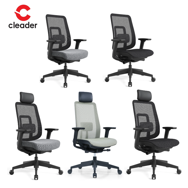 Ergonomisches Design mit Lendenwirbelstütze, drehbarer Mesh-Bürostuhl, Möbel