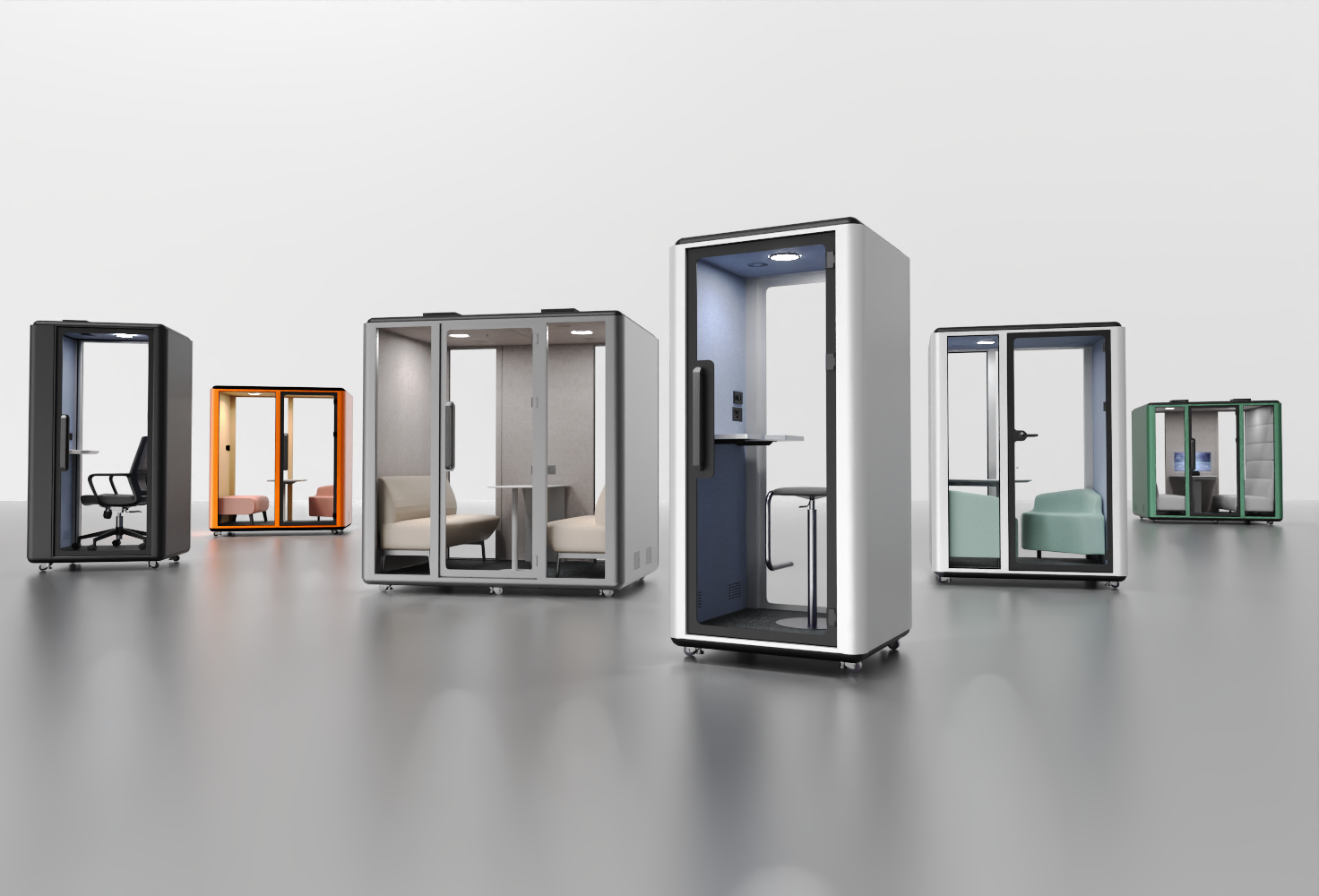 Cleader Showroom Reimagined Defining Office Agility with 10+ All-Scenario Acoustic Pods7.png