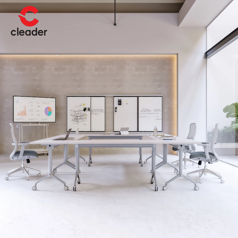 Quadro Branco Esmaltado Magnético, Quadro Branco Móvel para Escritório, Escola e Casa