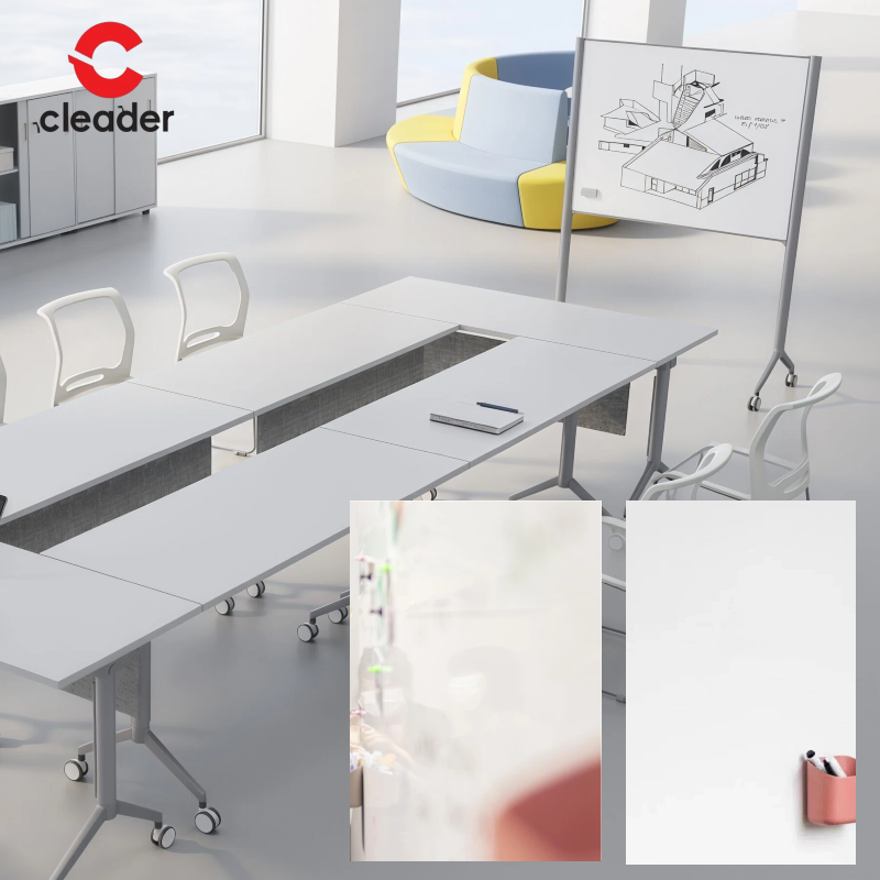 Enamel White Board Magnetic Whiteboard Mobile White Board for Office School Home-5（场景图）.png