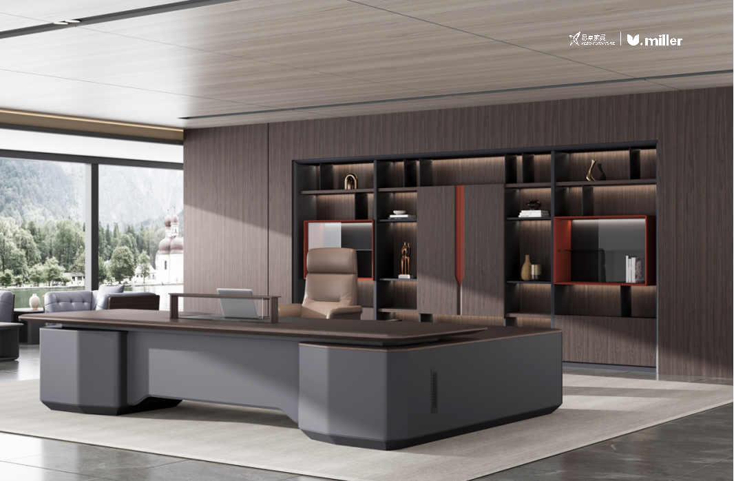 Modern Luxury Executive Board Leadership Office Wooden File Cabinet-内容插图 (4).png