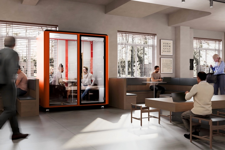 Modern easy-to-install mobile phone booths, soundproof private meeting pods-6应用场景.jpg