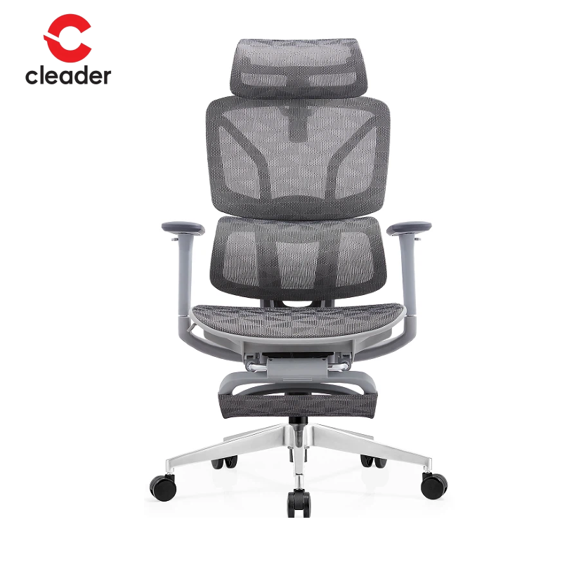 Moderner, ergonomischer Drehstuhl für Heim- und Büroanwendungen mit komfortablem Netzdesign