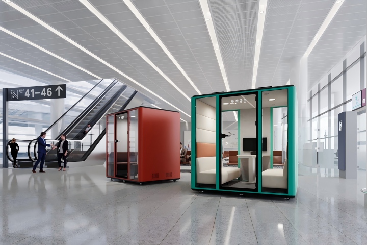 Modern Executive Meeting Pods Smart Modular Mobile Phone Booths-6应用场景.jpg
