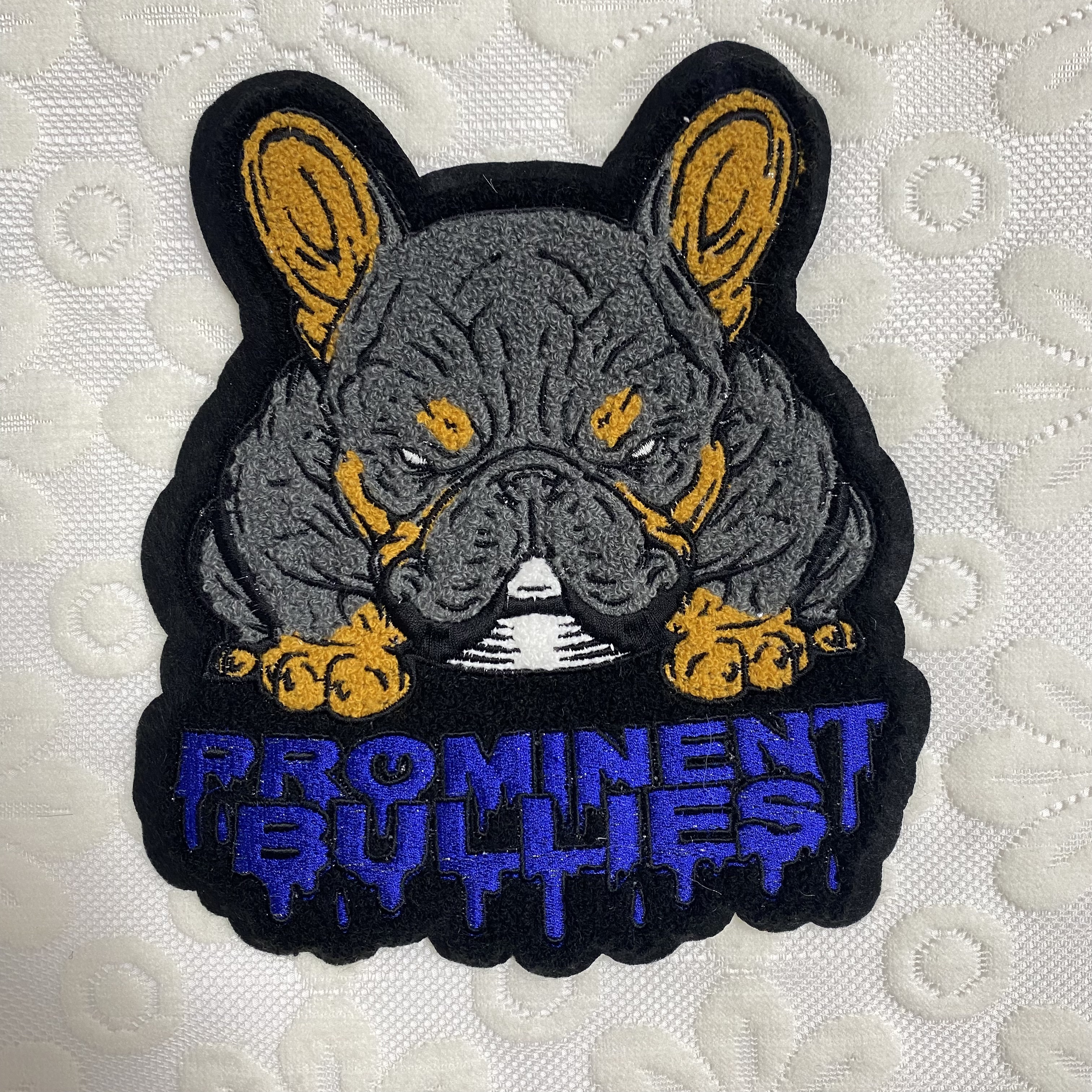 Iron on Litery Chenille Haftowane Patches dla odzieży