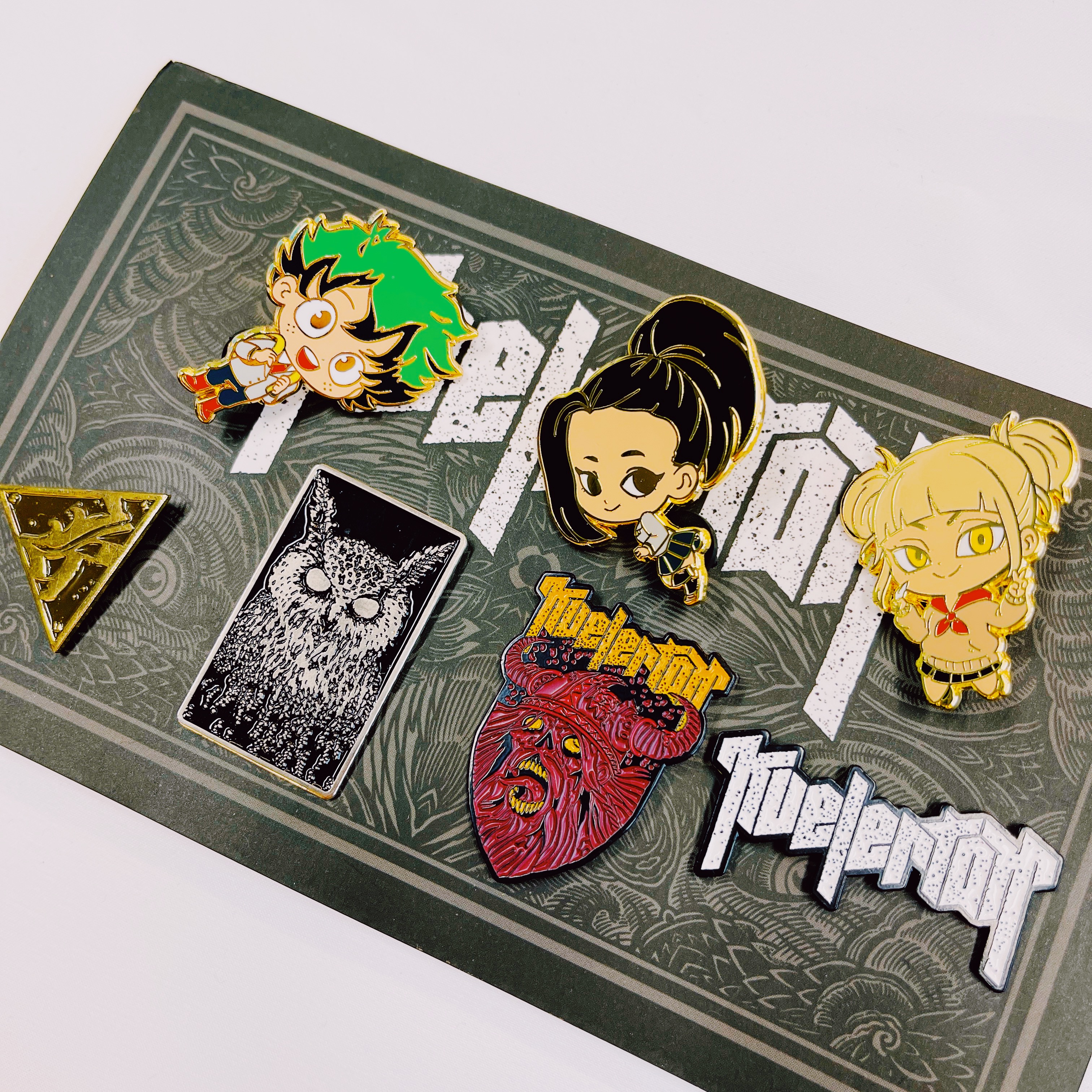 Exquisite Metal Animal Rubber Soft Enamel Pins