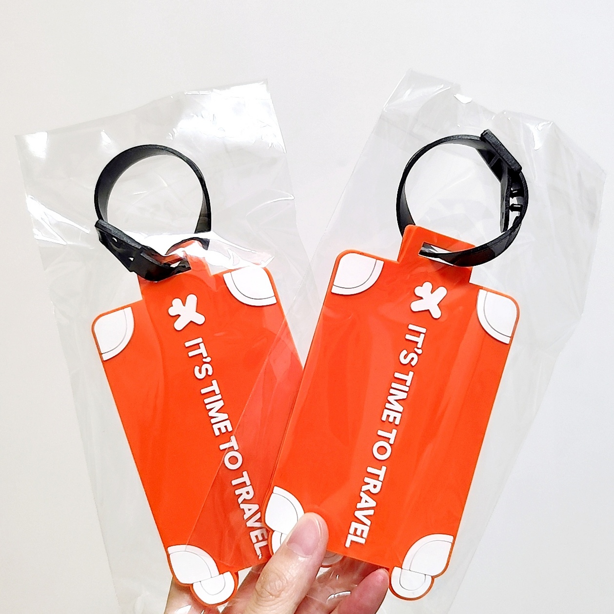 Factory OEM Custom Insert Card Golf Bag Tag Travel Tag 3D Design Logo PVC Rubber Luggage Tag for Promotional Gift