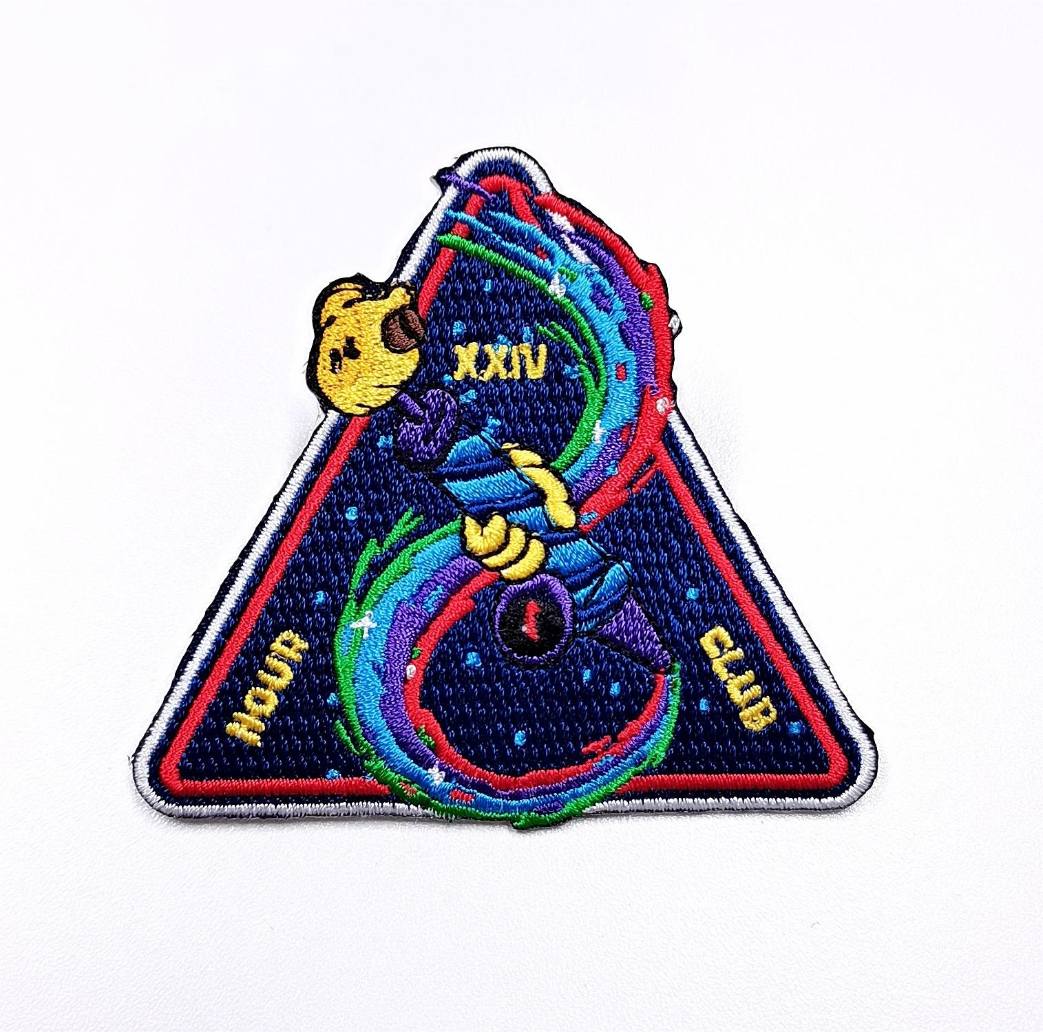 Custom Sew on Self-adhesive Heat Cut Border Patches