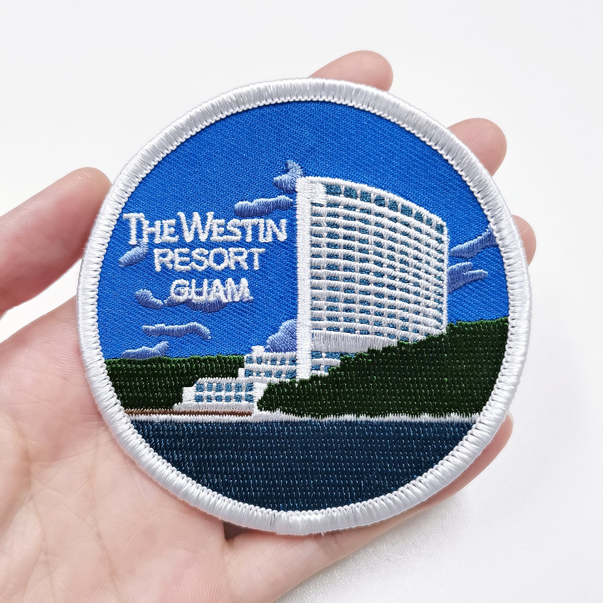 Custom Sew on Self-adhesive Heat Cut Border Patches