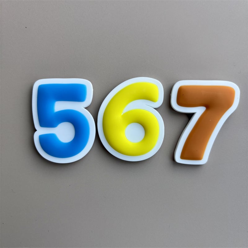 Custom Embossed PVC Fridge Magnets With Raised Logo and Lettering