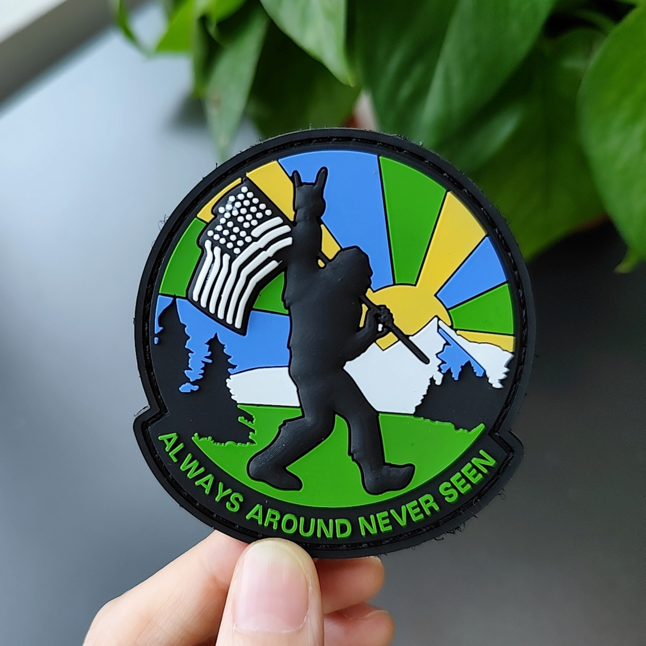 Custom Logo Soft PVC Embossed Rubber Patch For Clothes