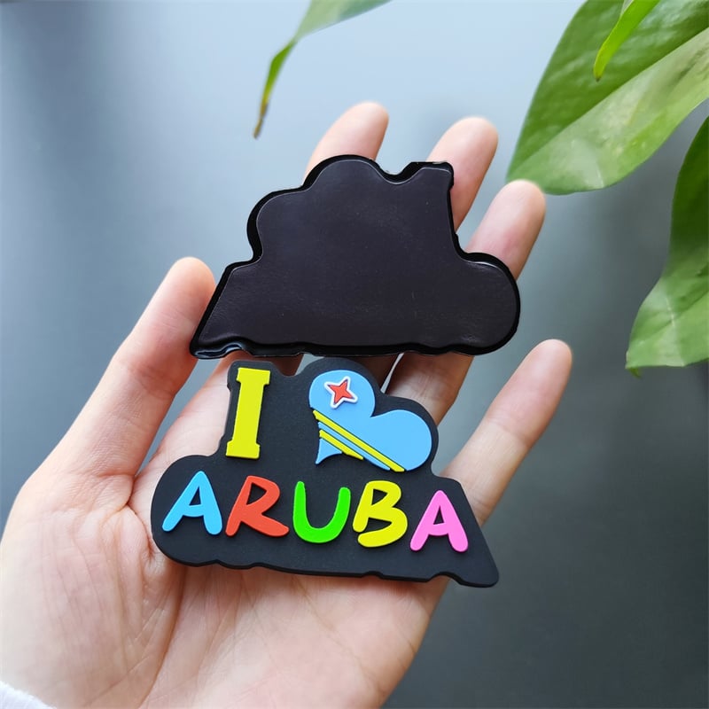  Custom 3D PVC Fridge Magnets With Raised and Recessed Details 