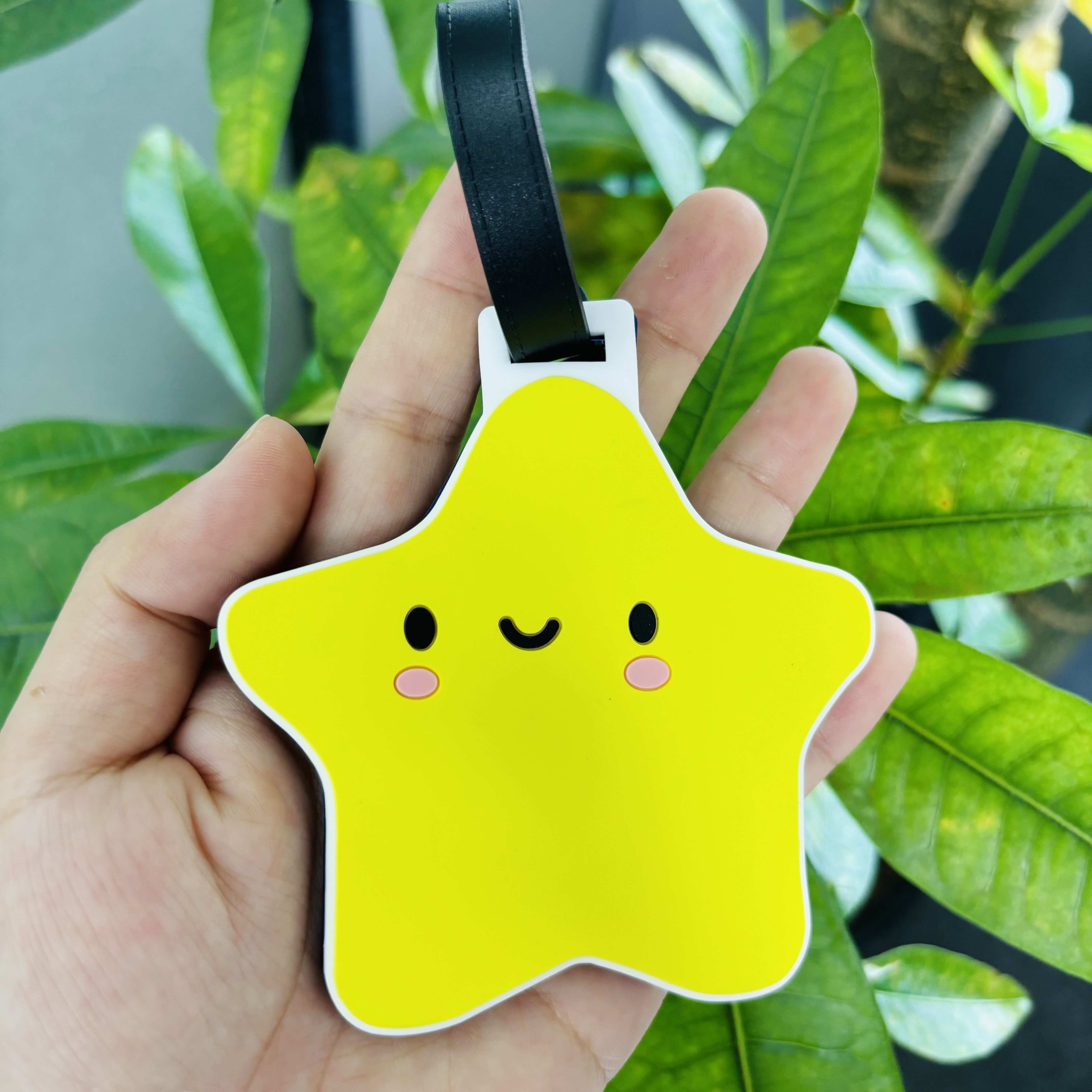 Customized Light weight Soft PVC Travel Luggage Tag Durable Waterproof Journey Suitcase Bag Famous Brand Label Business Gifts