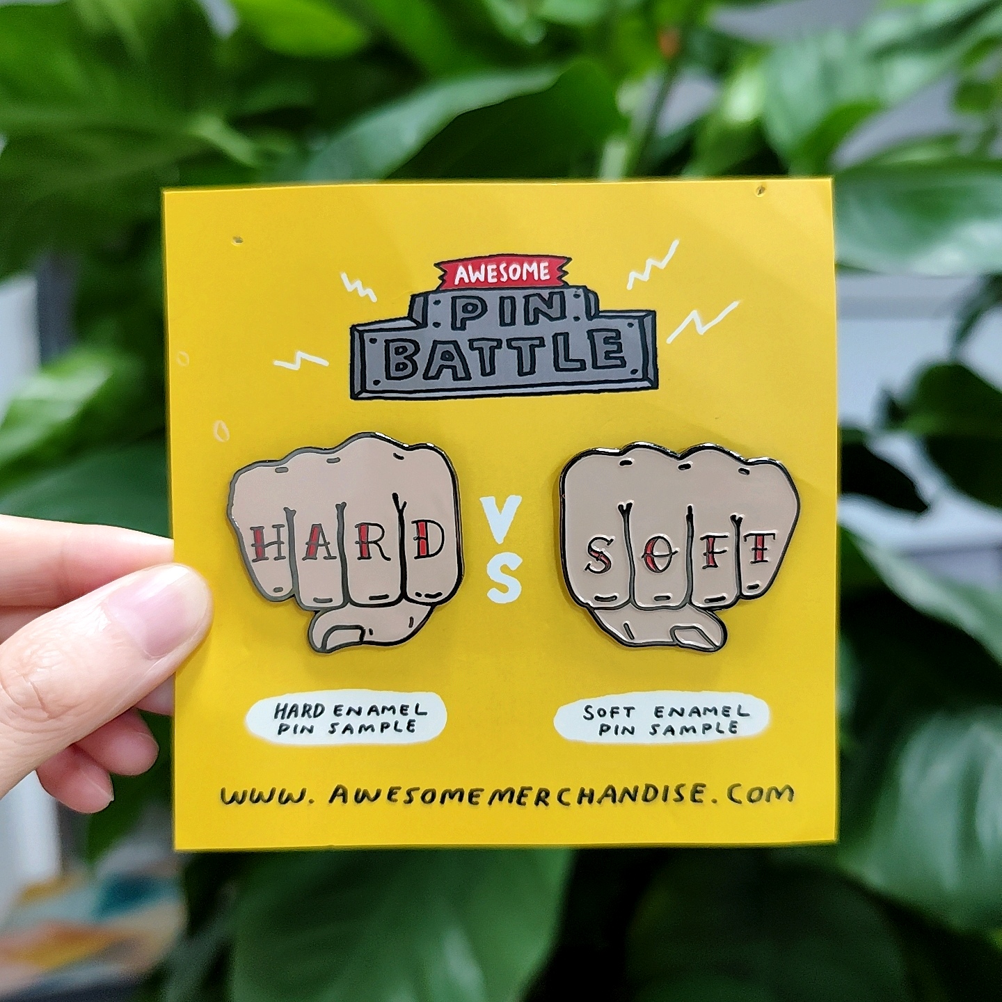 Custom Backing Card Luminous Soft Enamel Lapel Pins