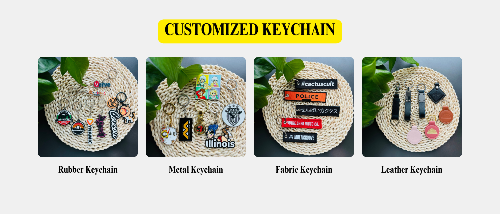 Rubber Keychain Custom PVC details