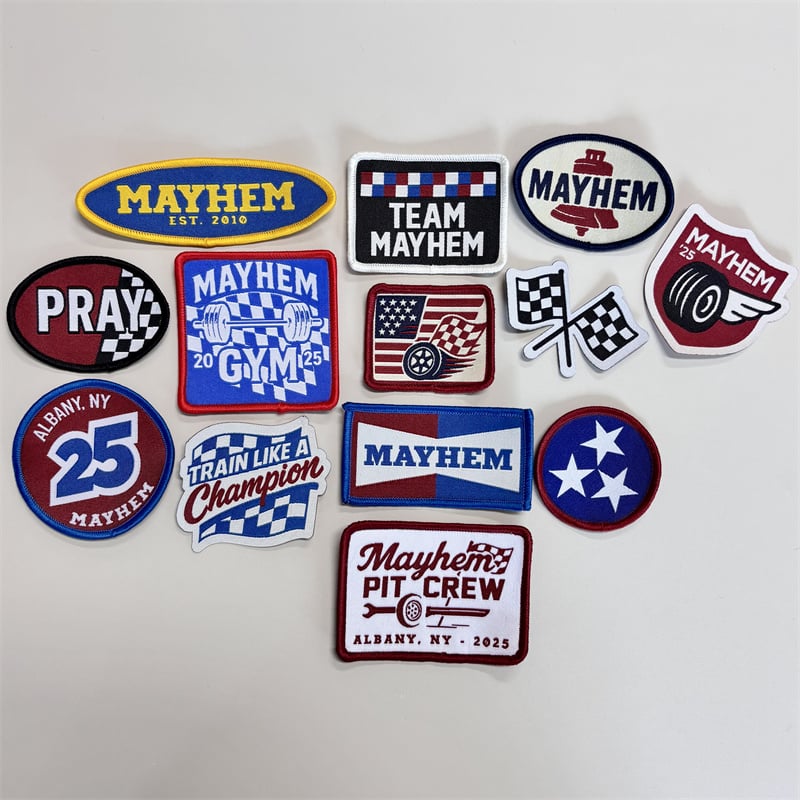 Woven Patch Supplier for Custom Logo Designs 