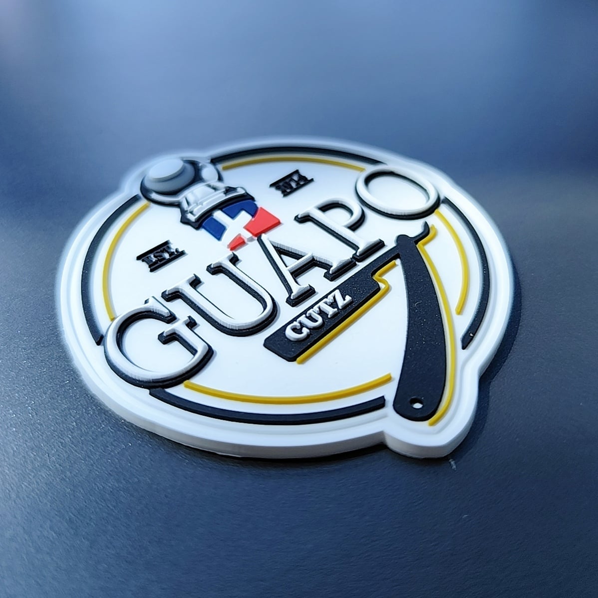 Custom Rubber Badge Patch Made Sewing Patch Designer Rubber Logo PVC Patches for Clothing