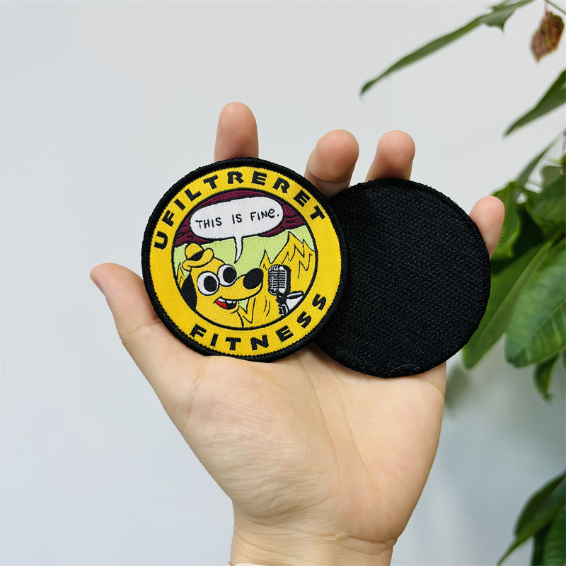 High Detail Woven Patches for Small Text Designs 