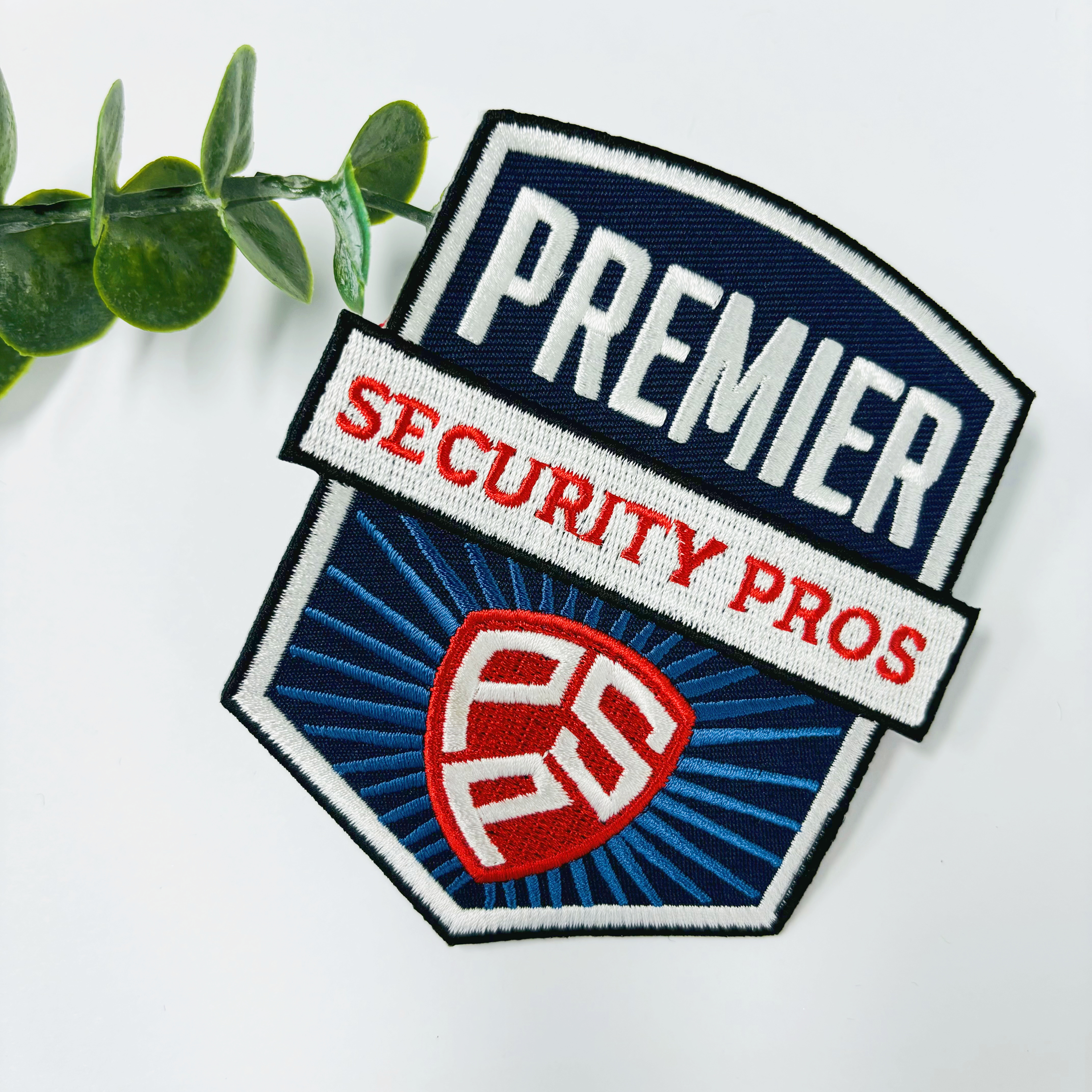 Custom Logo Iron on Embroidered Patches