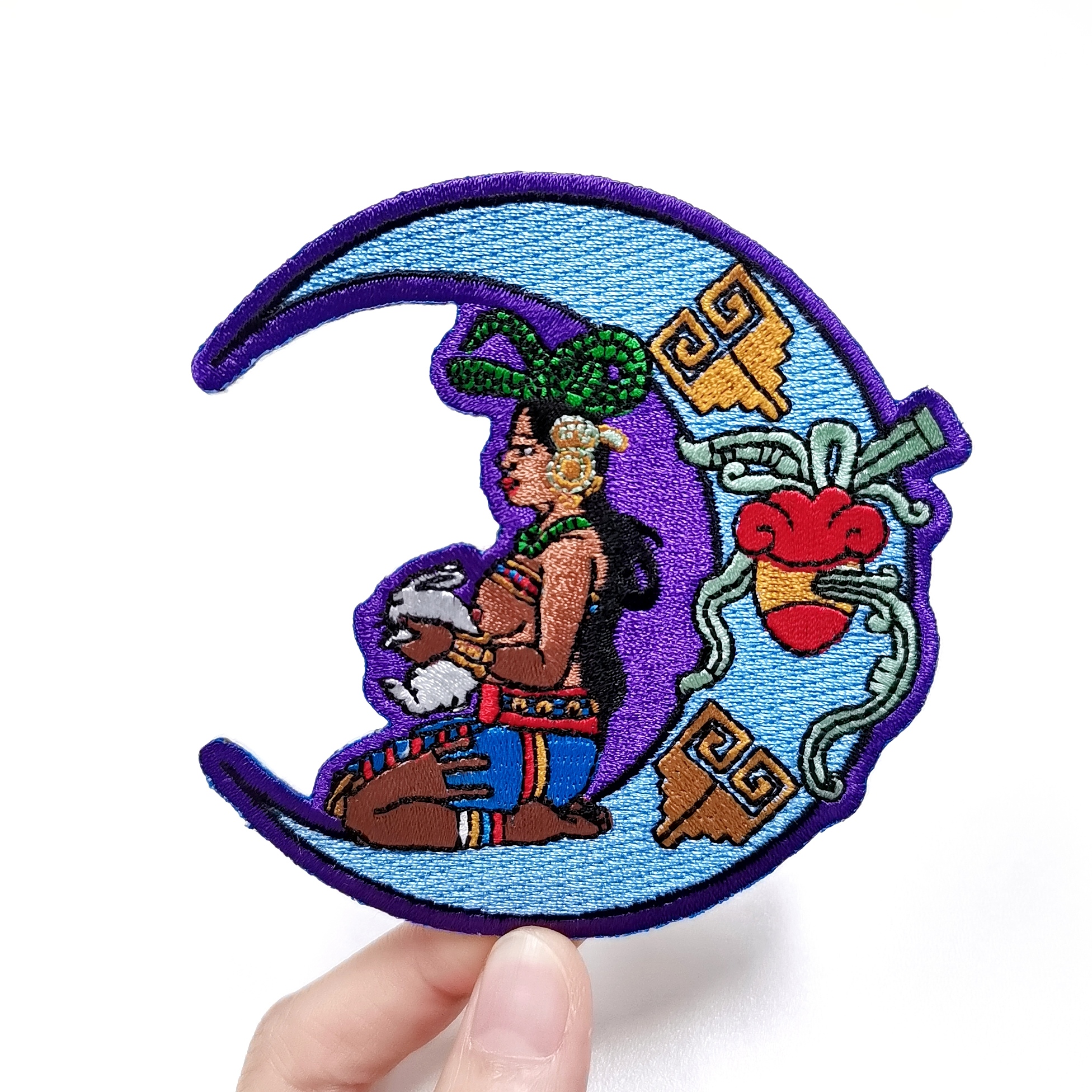 Custom Embroidery Cartoon Design Woven Patches