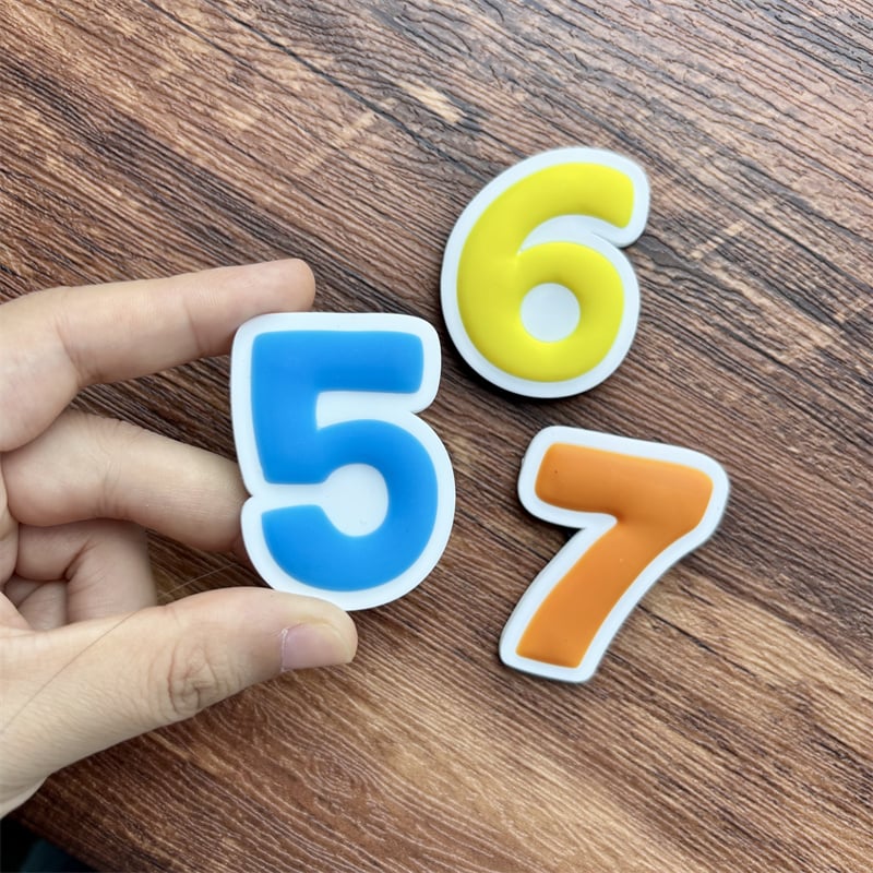 Custom Embossed PVC Fridge Magnets With Raised Logo and Lettering