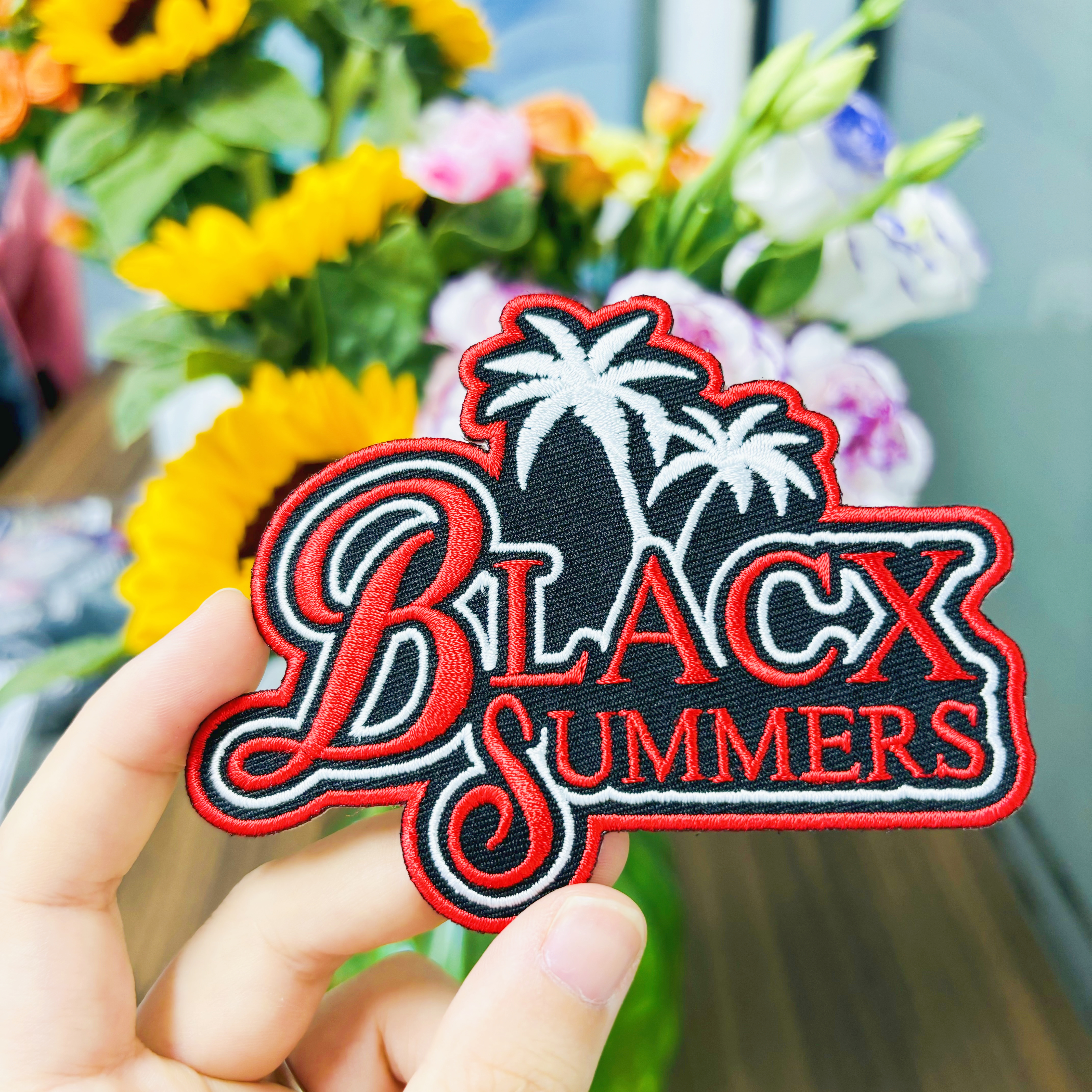 Custom Logo Iron on Embroidered Patches