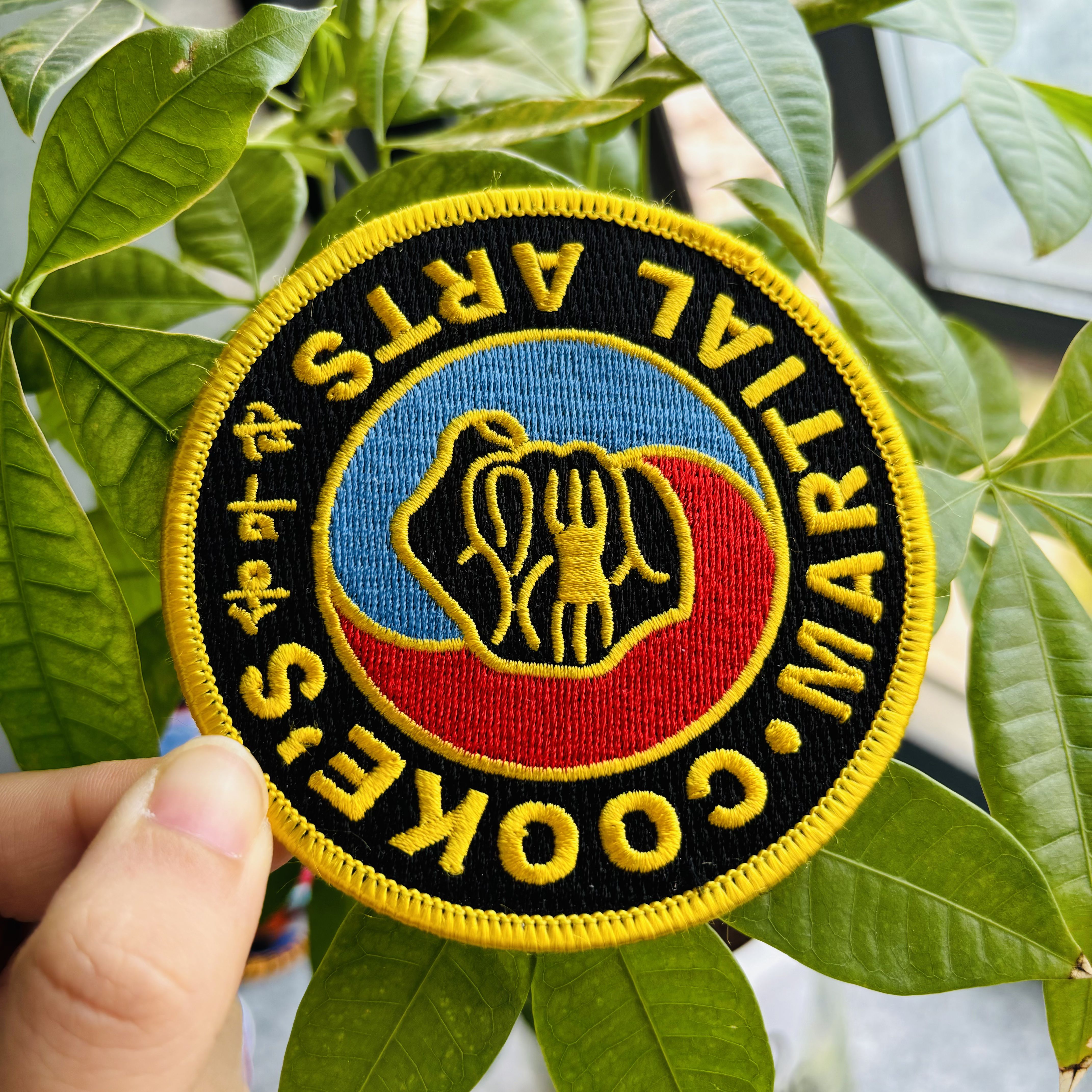 Customized Iron-on Fashionable Embroidered Patches for Clothing Decoration