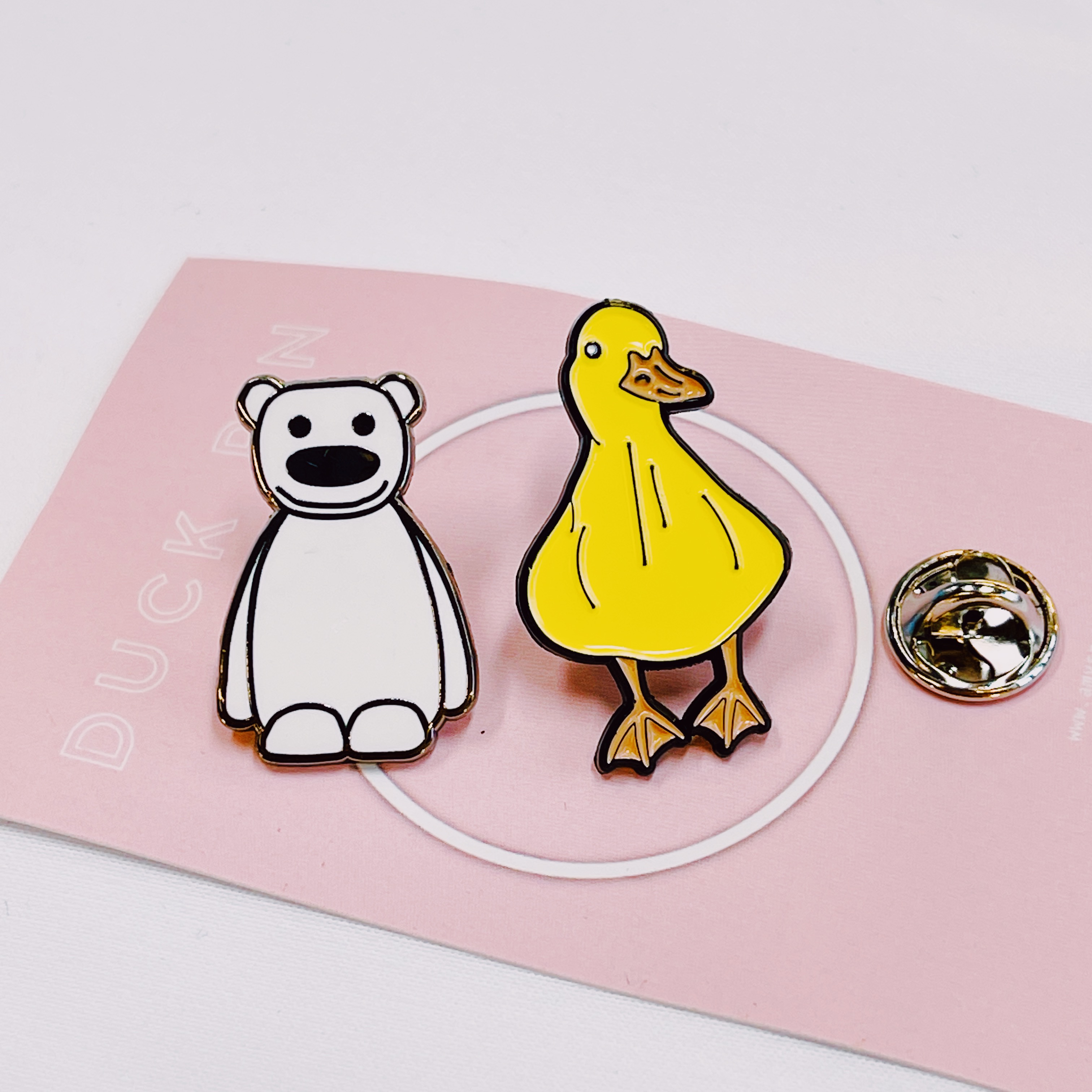Exquisite Metal Animal Rubber Soft Enamel Pins