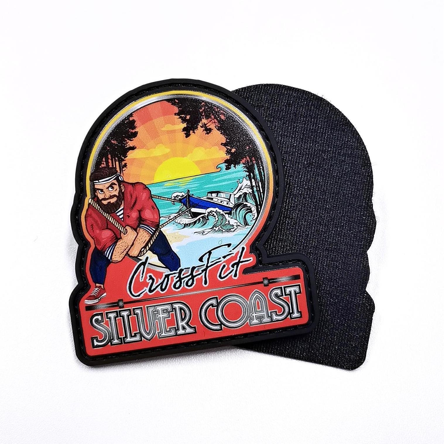 Custom Logo Soft Rubber Silicone 3D Label Patches