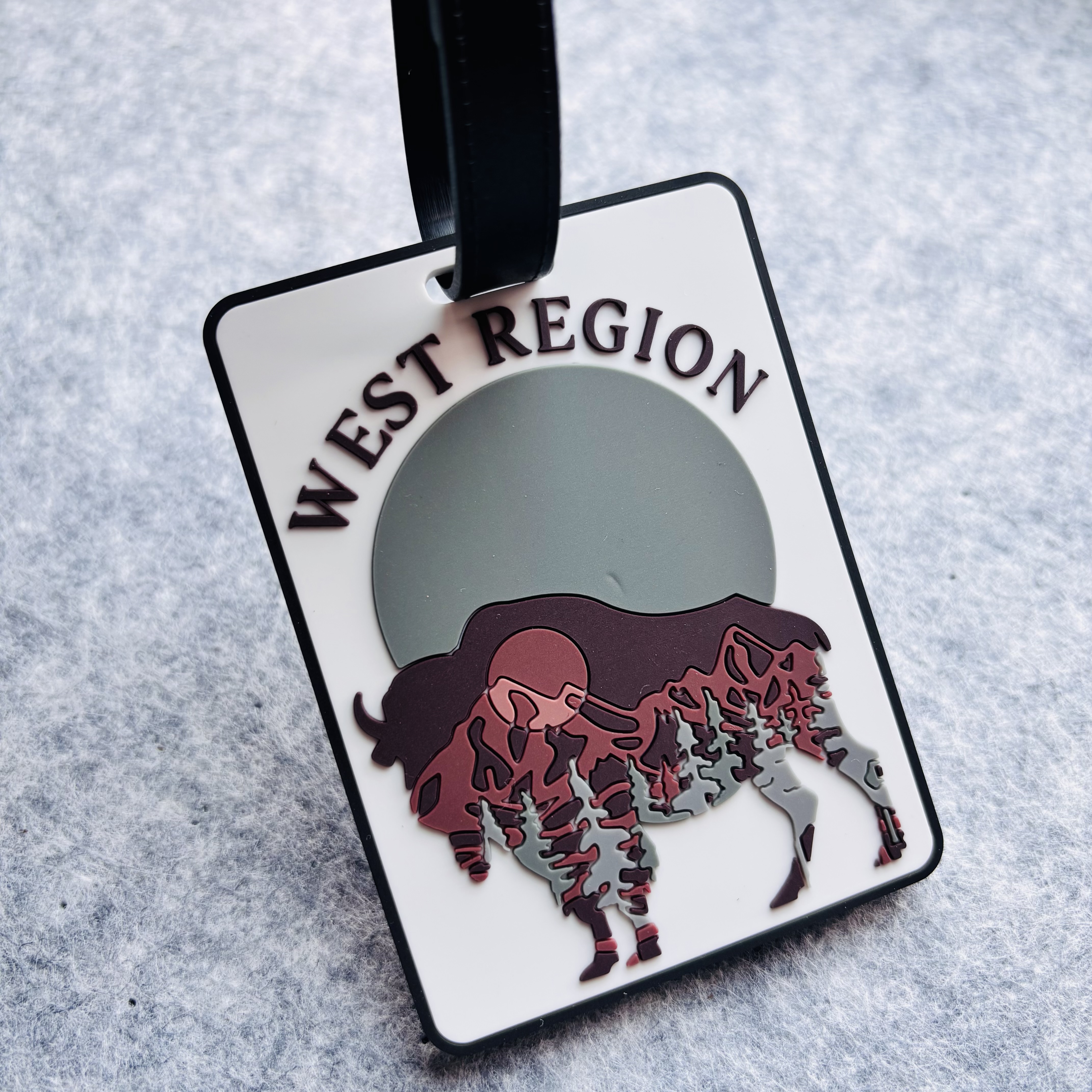 Customized Soft Pvc Rubber Waterproof Suitcase Travel Tag Personalized 3D Slogan Name Id Luggage Tag