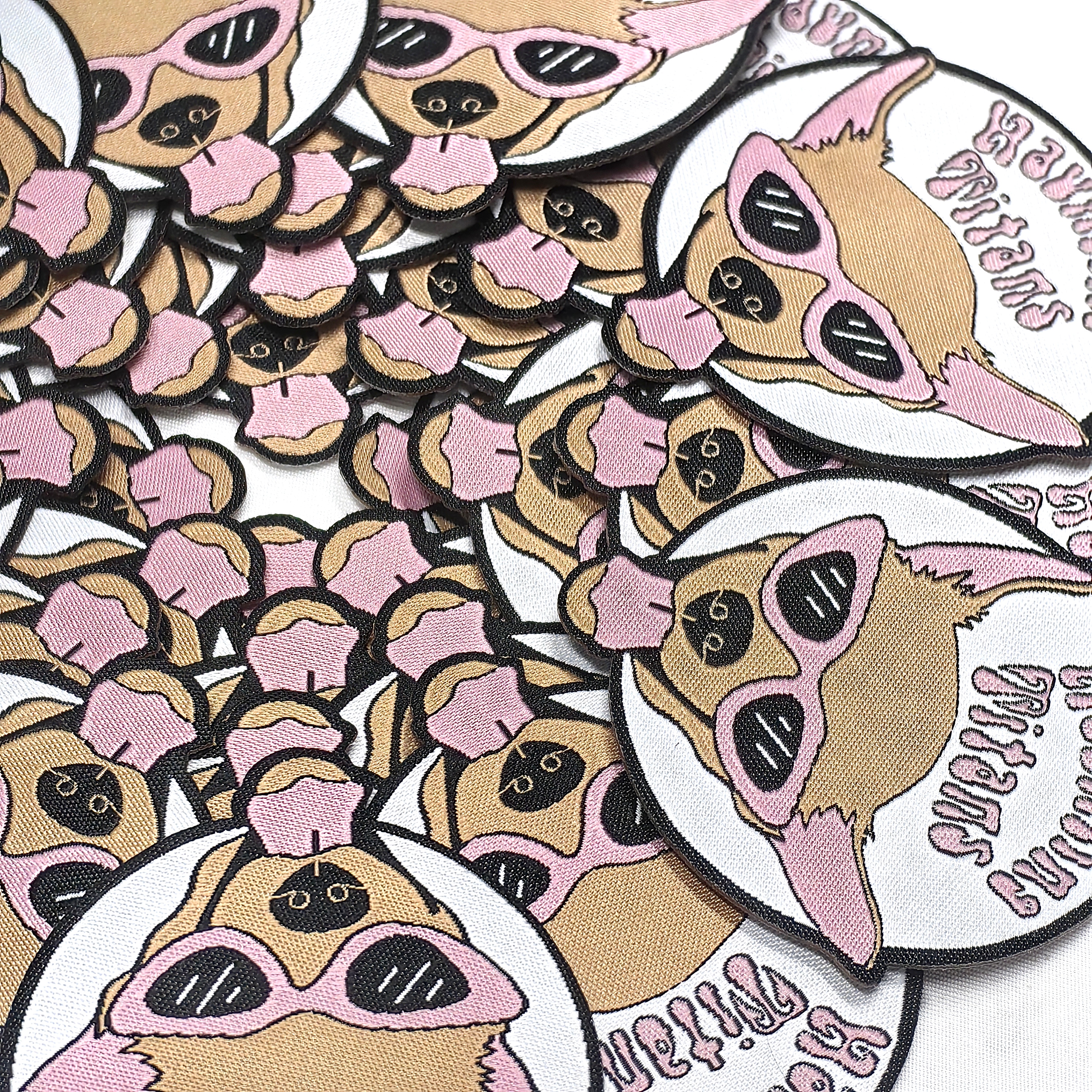 Advanced Technics Custom Woven Tag Patches For Clothing
