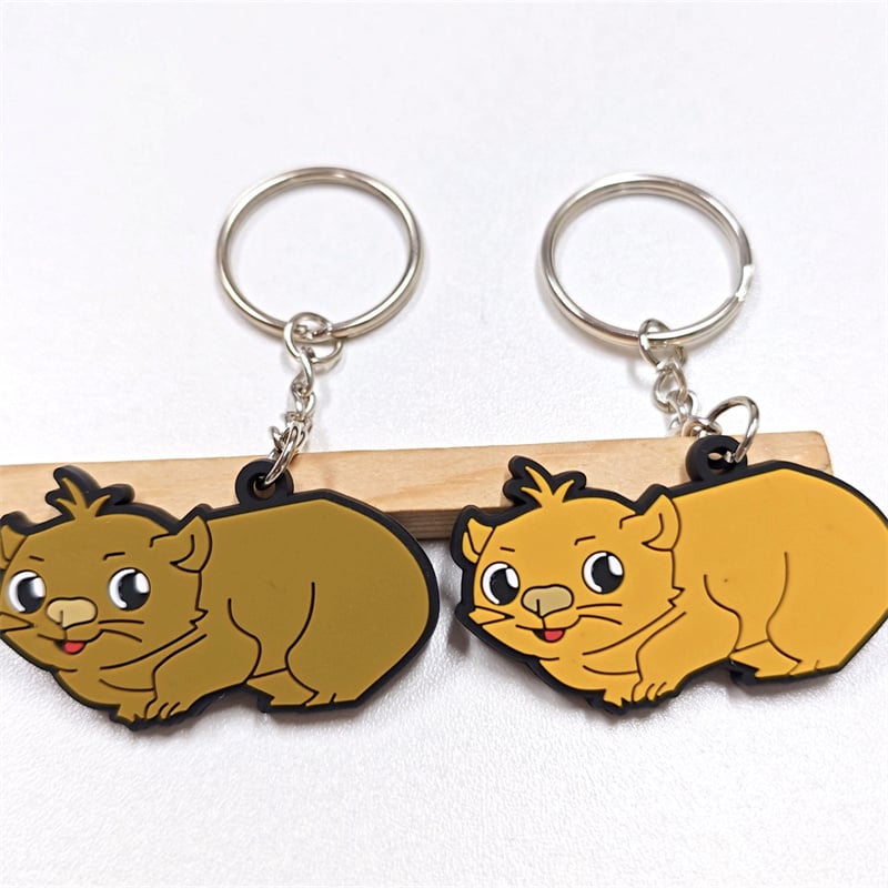 Custom Logo PVC Keychains for Promotion 