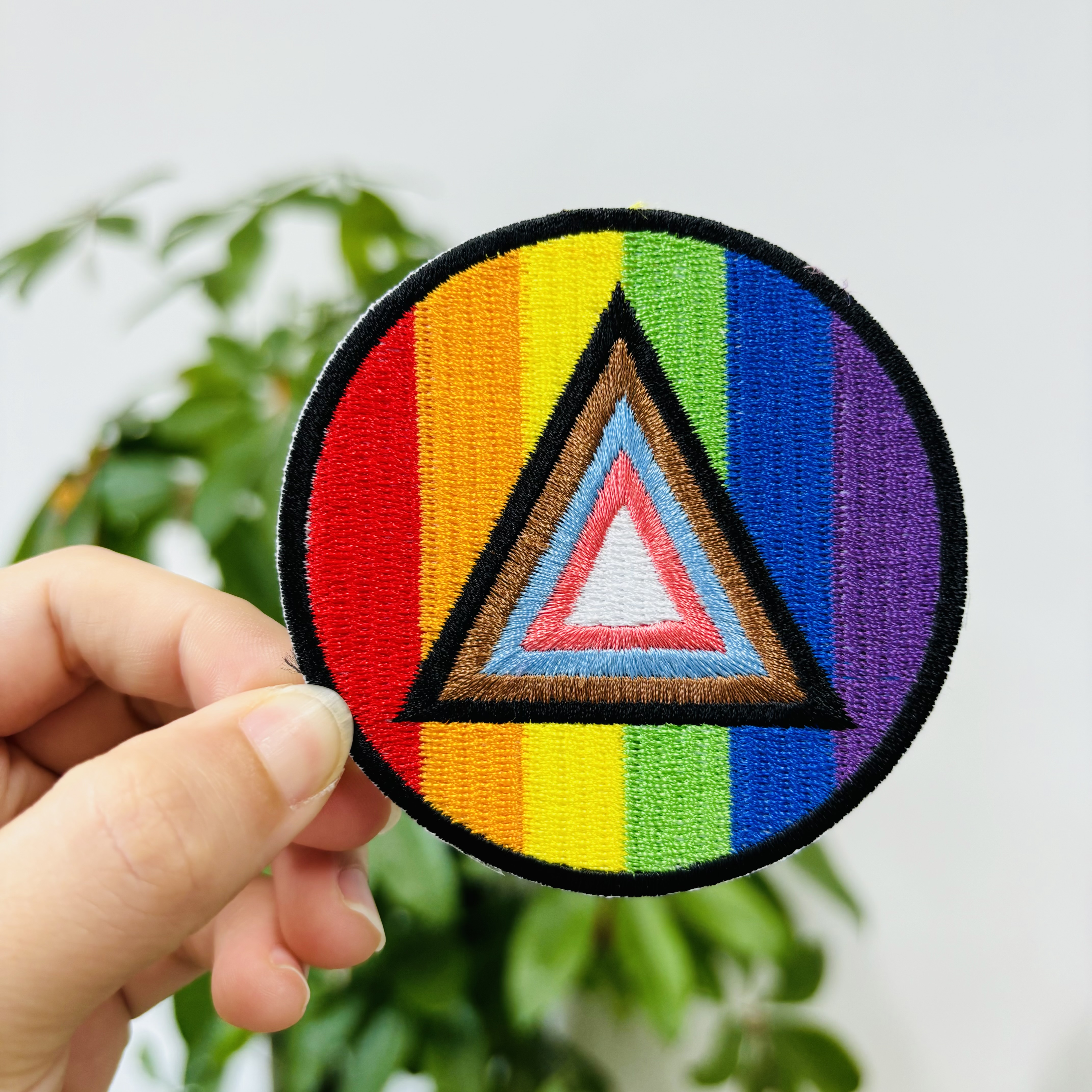 Custom Logo Applique Embroidered Adhesive Letters Patches