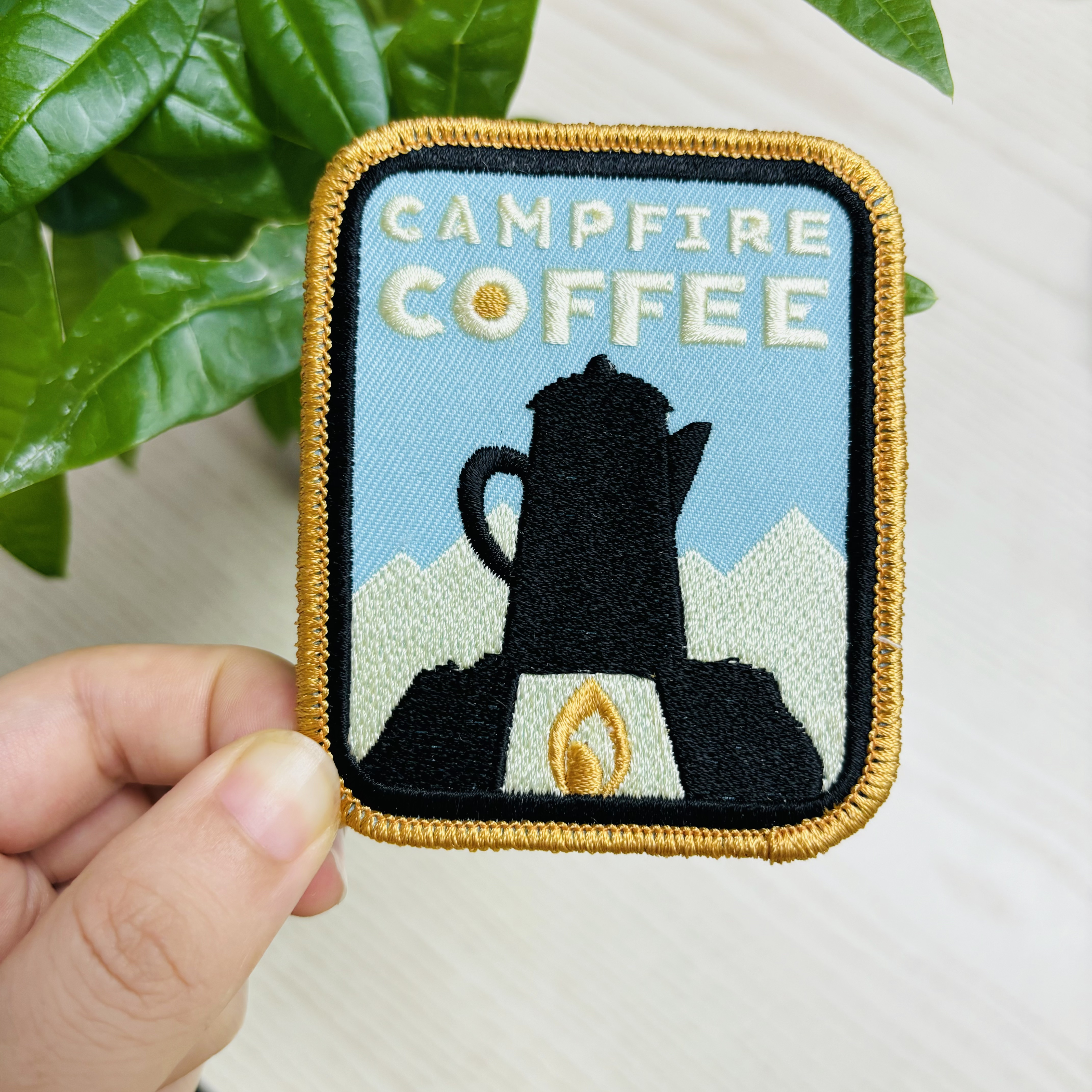 Customized Brand Name Logo Embroidery Clothing Tags