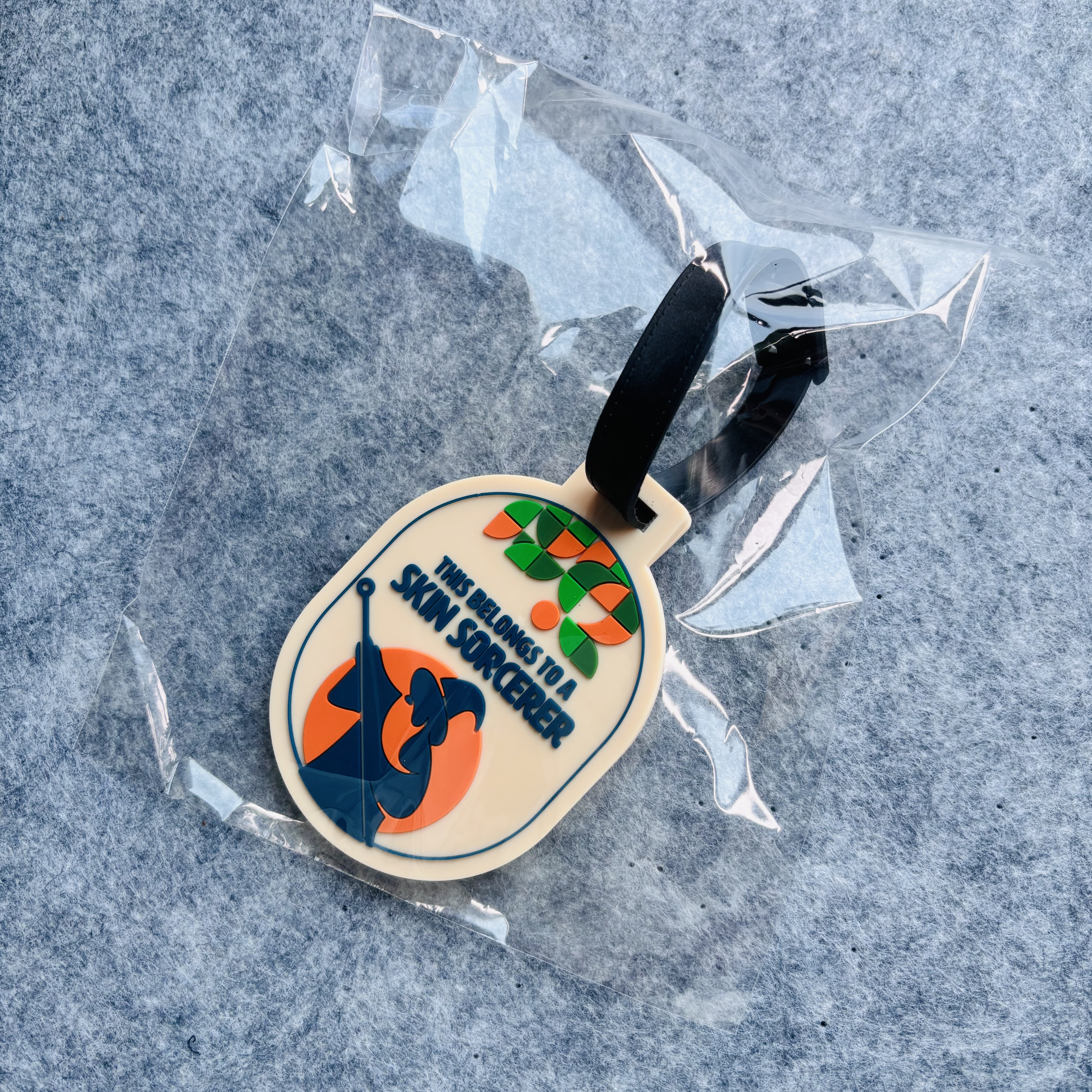 Dostosowany Personalizowany Kreatywny Bestseller 3D Koloryczny Logo Walizka Kształt Wielkość Etykieta Walizkowa
