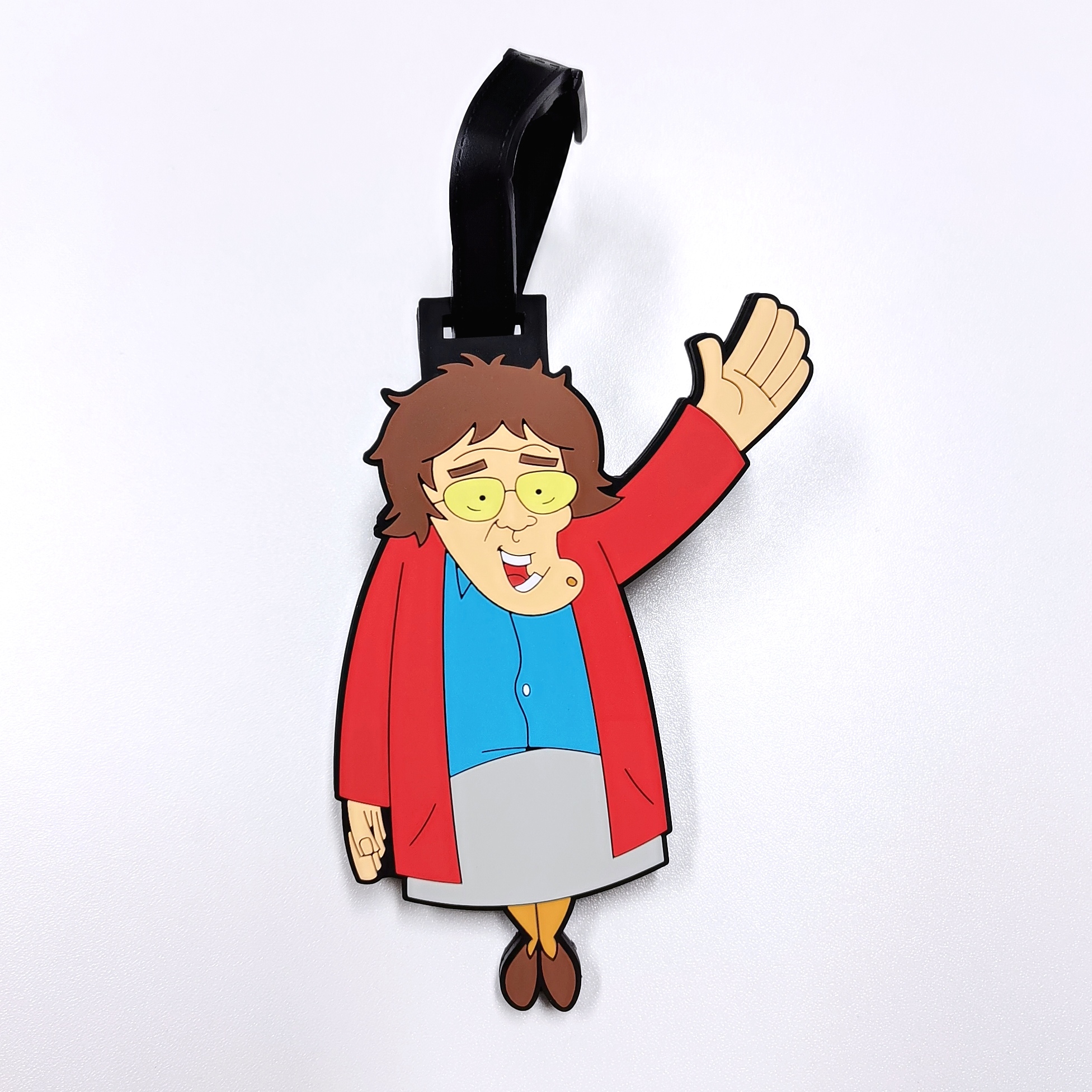 PINSBACK Low MOQ Luggage Tag For Suitcase Travel Bag Custom 3D Backpack Suitcase professional Luggage Tag Custom Colors