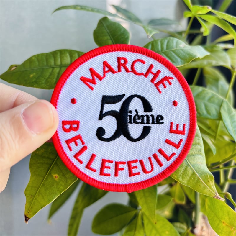 Bulk Custom Embroidered Patches for Brand Merchandise 