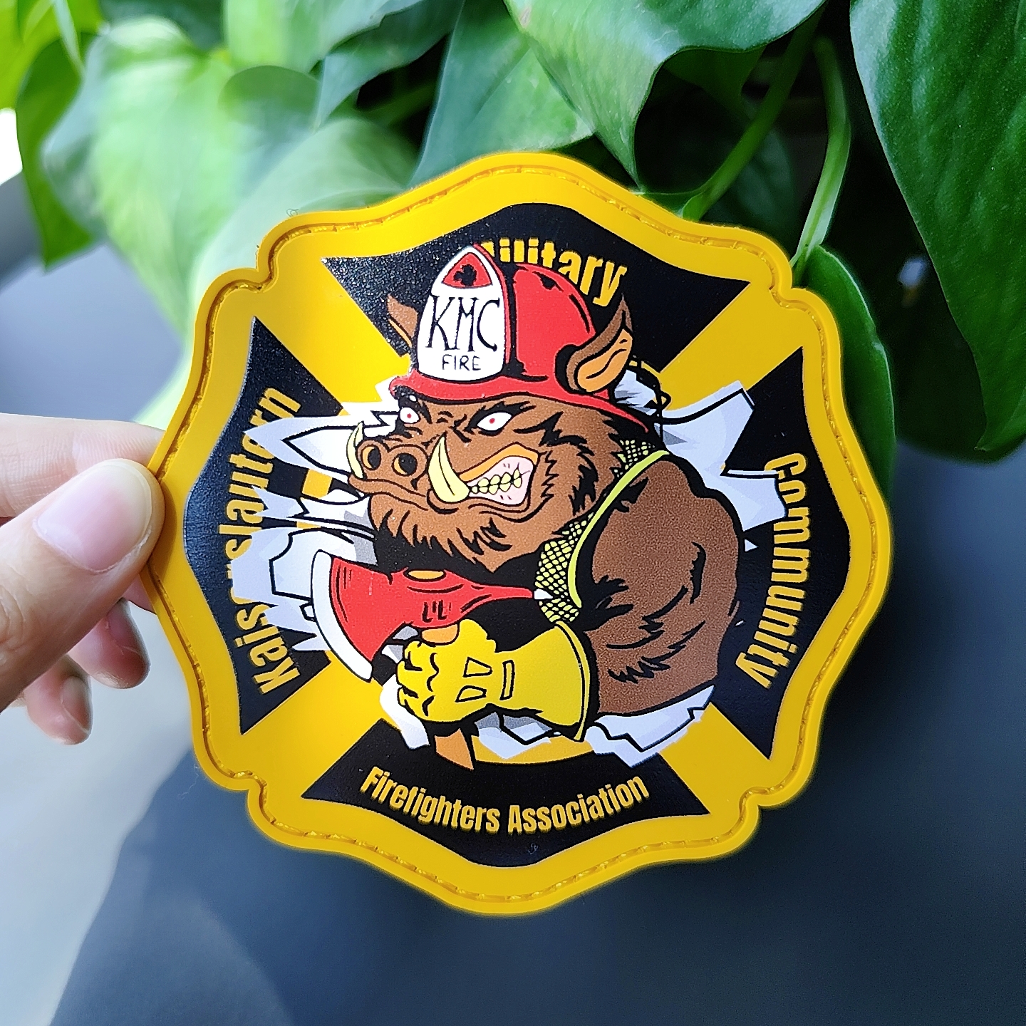 Custom Logo Soft PVC Embossed Rubber Patch For Clothes