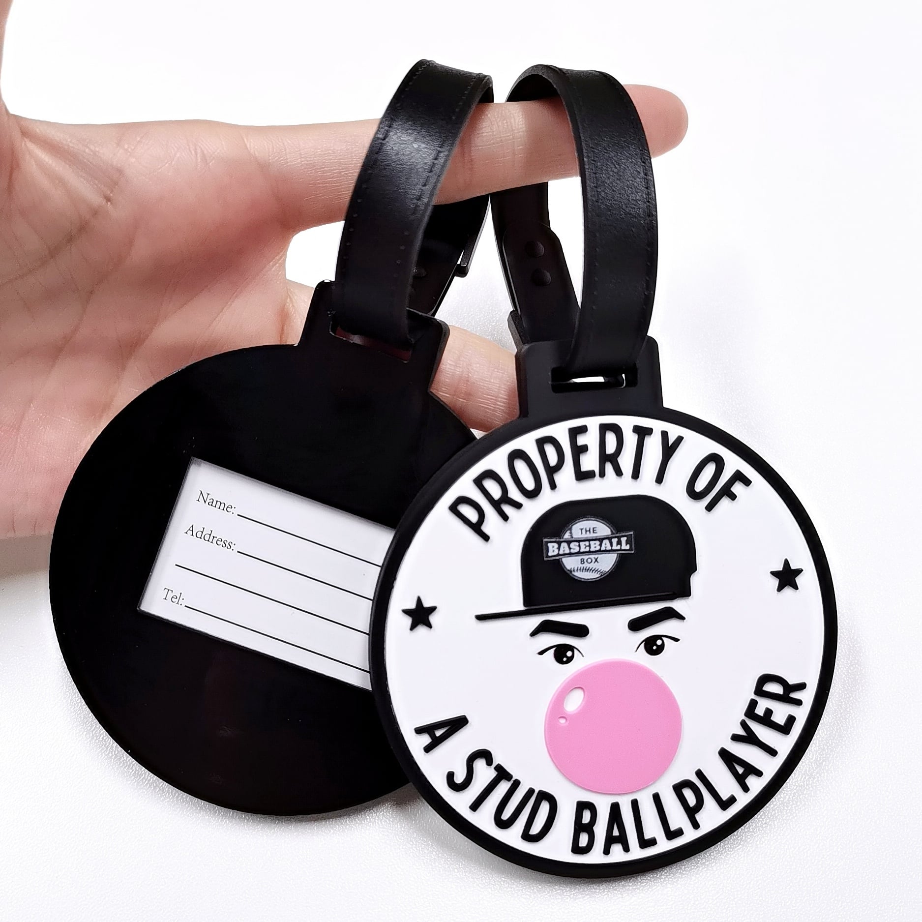 Factory Custom Soft PVC Rubber Travel Tag Low MOQ 3D Bag Tag for Suitcase Decoration Business Promotional Gifts